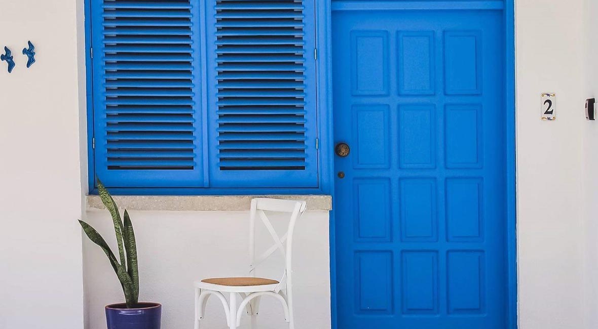 Blue Levant in the Walled City of Famagusta, Cyprus