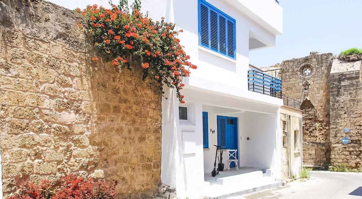Blue Levant in the Walled City of Famagusta, Cyprus