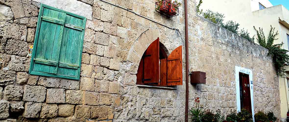 Historical Lusignan House in the Walled City of Famagusta, Cyprus